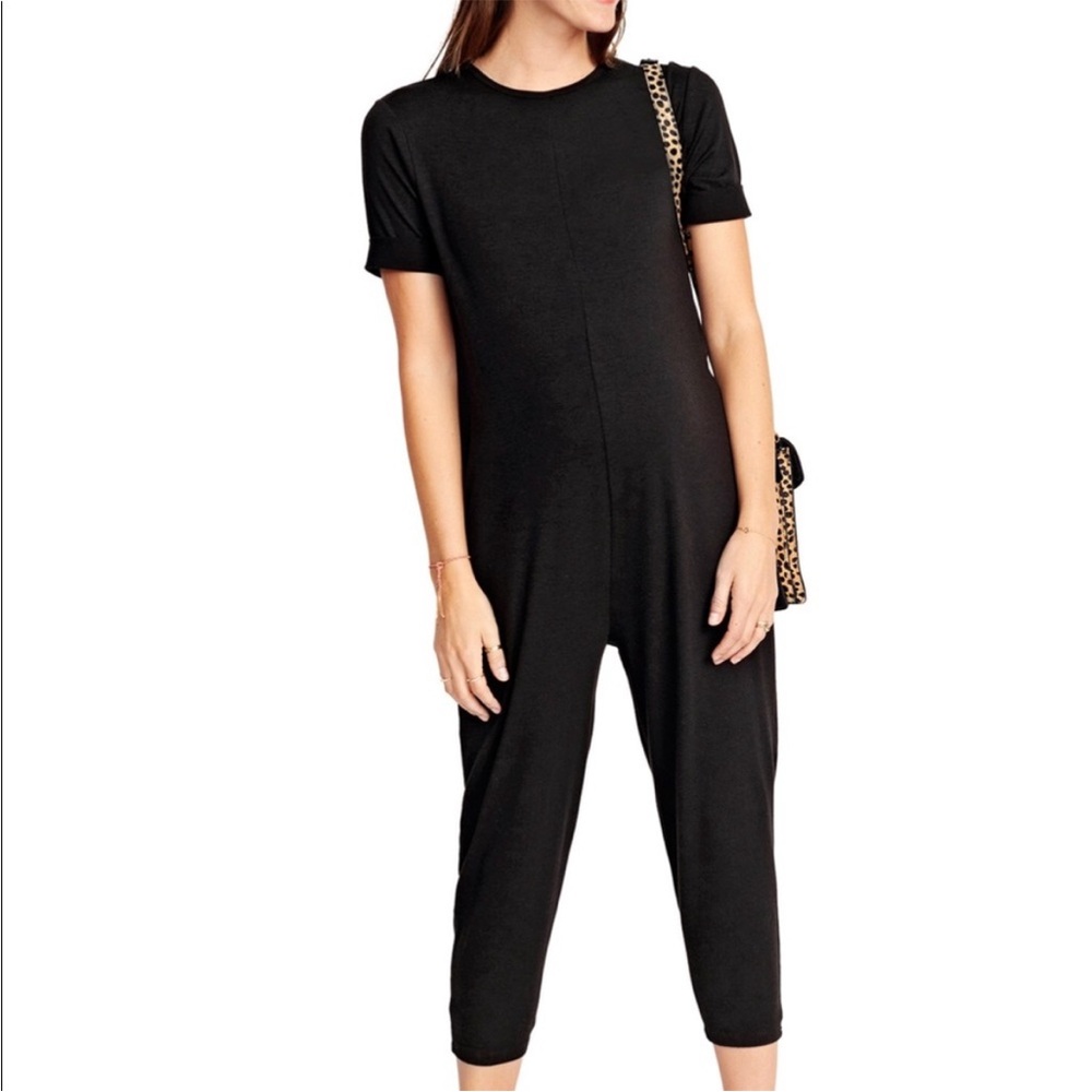 HATCH Collection Walkabout Jumpsuit Black O/S